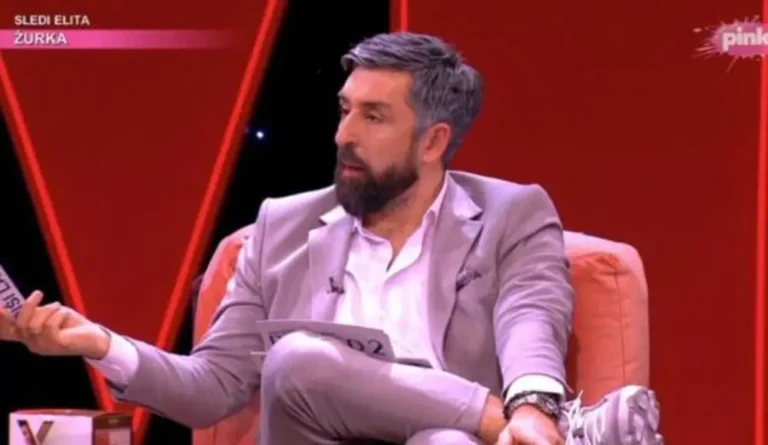 Muk na televiziji! Skočio i napao voditelja Pinka, ovaj prošao kao bos po trnju, sve se desilo u lajvu