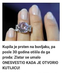 Kupila je prsten na buvljaku, pa posle 30 godina otišla da ga proda: Zlatar se umalo ONESVESTIO KADA JE OTVORIO KUTIJICU!