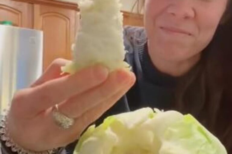 ŽENA OČISTILA CIJELU GLAVICU KUPUSA JEDNIM POTEZOM: Domaćice ovo moraju da znaju – prosta, a efikasna caka