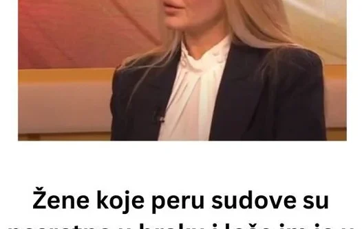 Žene koje peru sudove su nesretne u braku i loše im je u krevetu Poznata psihoterapeutkinja objašnjava!