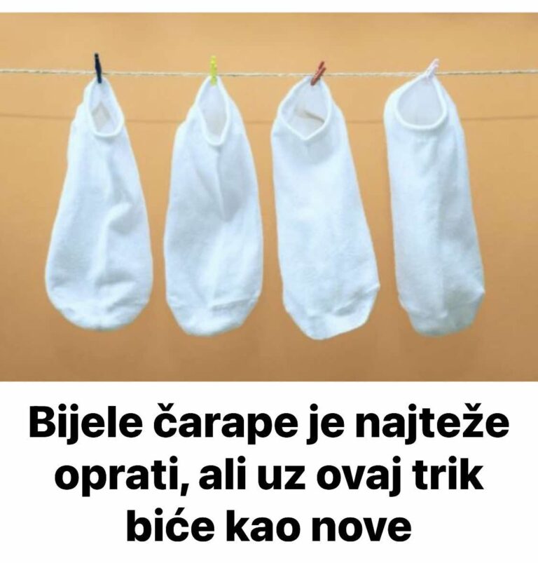 Bele čarape je najteže oprati, ali uz ovaj trik biće kao nove