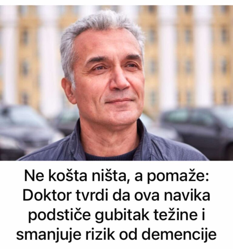 Ne košta ništa, a pomaže: Doktor tvrdi da ova navika podstiče gubitak težine i smanjuje rizik od demencije