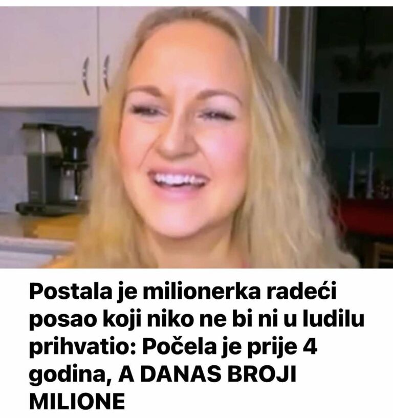 Postala je MILIONERKA radeći posao koji NIKO ne bi ni u ludilu PRIHVATIO: Počela je prije ČETIRI GODINE, A DANAS BROJI MILIONE