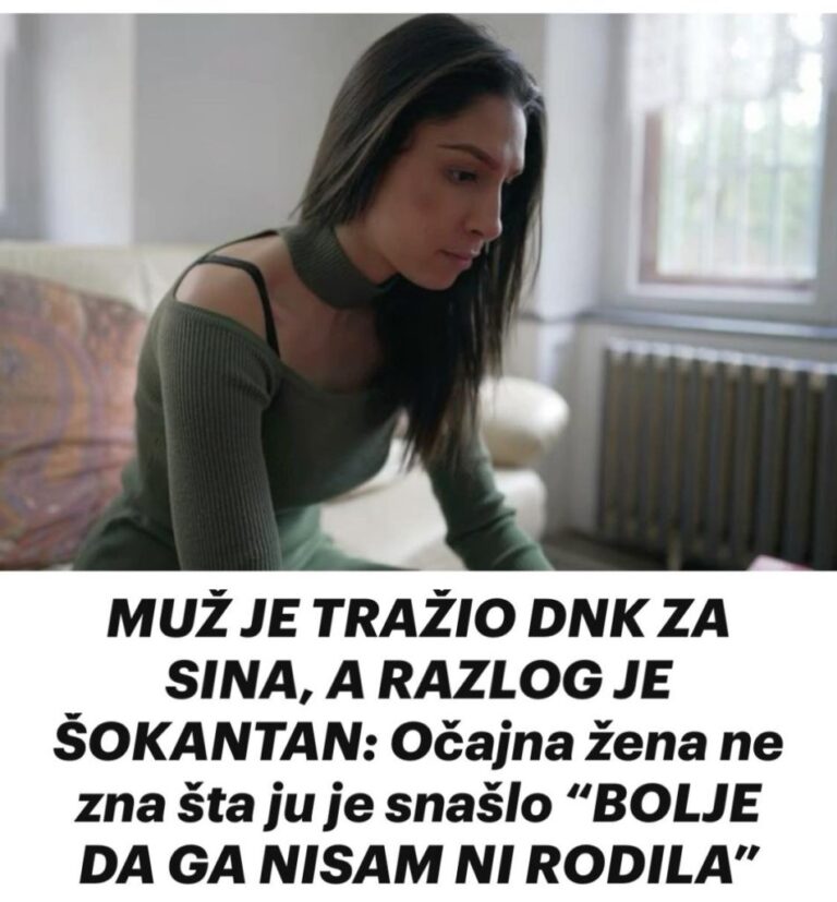 MUŽ JE TRAŽIO DNK ZA SINA, A RAZLOG JE ŠOKANTAN: Očajna žena ne zna šta ju je snašlo “BOLJE DA GA NISAM NI RODILA”