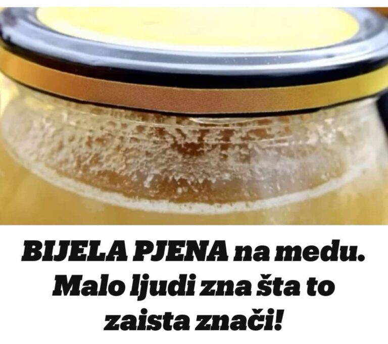 BIJELA PJENA na medu. Malo ljudi zna šta to zaista znači!