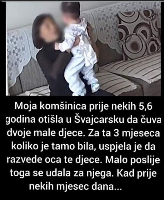 “Moja komšinica prije nekih 5,6 godina otišla u Švicarsku”