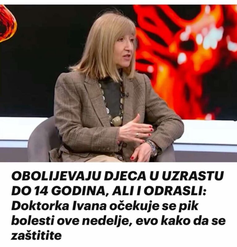 OBOLIJEVAJU DJECA U UZRASTU DO 14 GODINA, ALI IODRASLI: Doktorka Ivana očekuje se pik bolesti ove nedelje, evo kako da se zaštitite