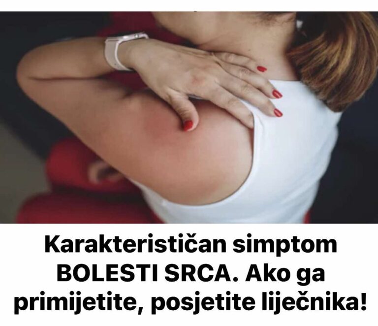 Karakterističan simptom BOLESTI SRCA. Ako ga primijetite, posjetite liječnika!