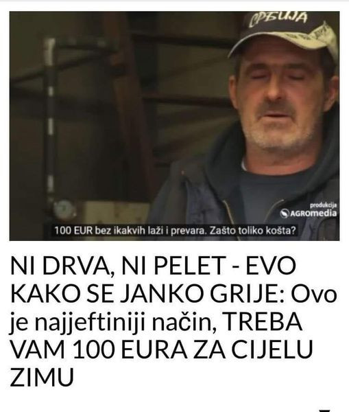NI DRVA, NI PELET – EVO KAKO SE JANKO GRIJE: OVO je najjeftiniji način, TREBA VAM 100 EURA ZA CIJELU ZIMU