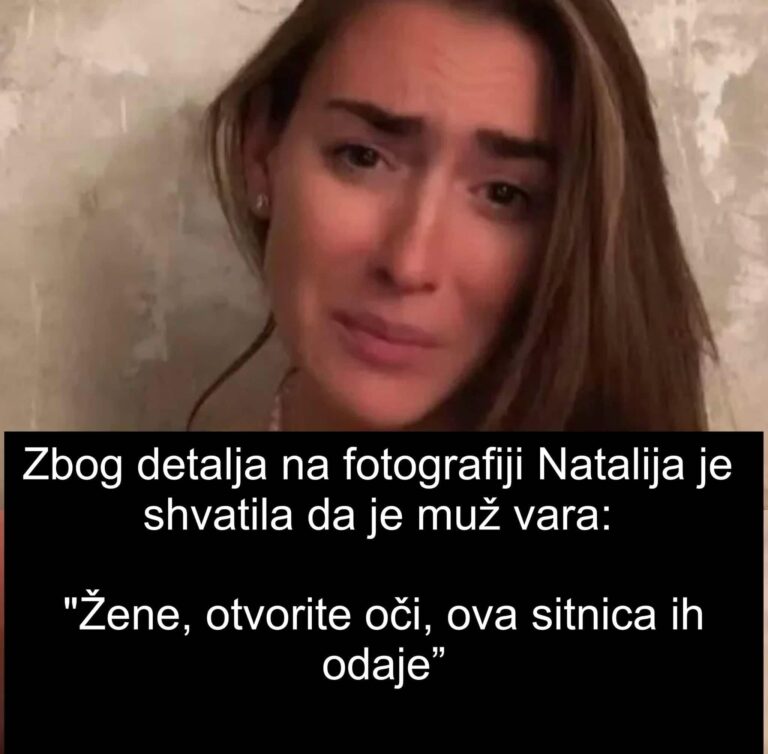 ZBOG detalja na FOTOGRAFIJI Natalija je shvatila da je muž vara: “Žene, OTVORITE OČI, OVA sitnica ih ODAJE.
