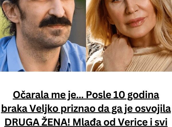 Očarala me je… Posle 10 godina braka Veljko priznao da ga je osvojila DRUGA ŽENA! Mlađa od Verice i svi je znate, pogledajte prve fotke