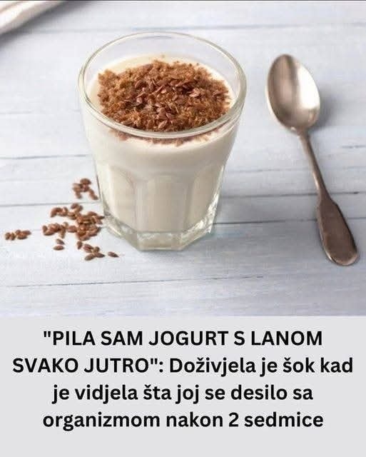 “PILA SAM JOGURT S LANOM SVAKO JUTRO”: Doživjela je šok kad je vidjela šta joj se desilo sa organizmom nakon 2 sedmice