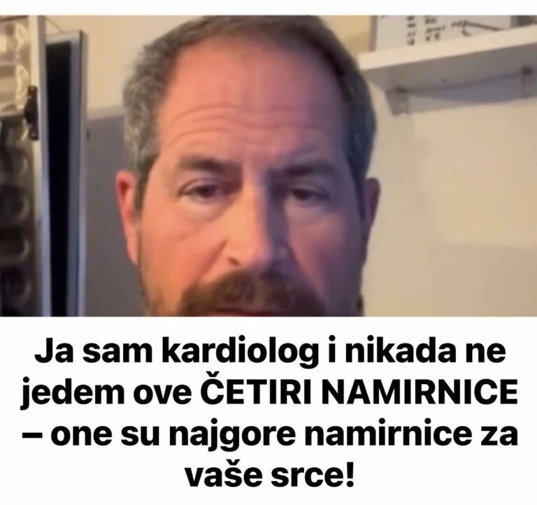 Ja sam kardiolog i nikada ne jedem ove ČETIRI NAMIRNICE – one su najgore namirnice za vaše srce!