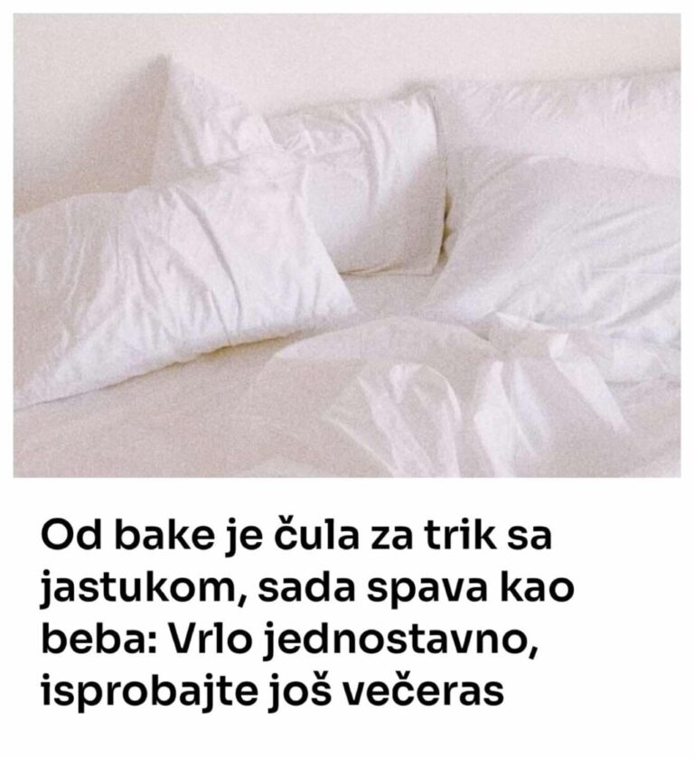 Od bake je čula za trik sa jastukom, sada spava kao beba: Vrlo jednostavno, isprobajte još večeras