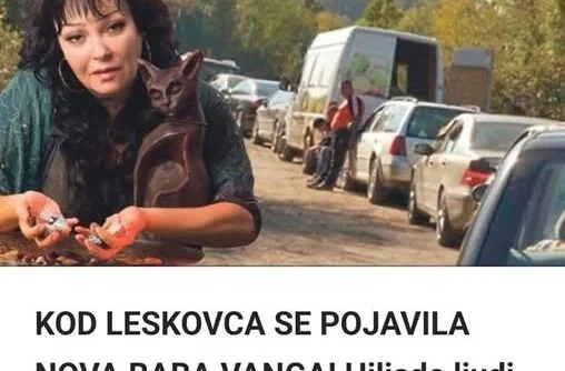 KOD LESKOVCA SE POJAVILA NOVA BABA VANGA…HILJADE LJUDI DANIMA ČEKA DA IH LEČI VIDOVITA MARINA