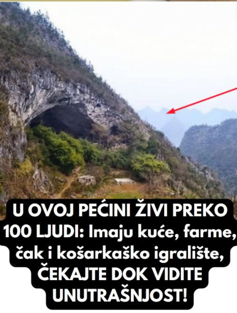 UOVOJ PEĆINI ŽIVI PREKO 100 LJUDI: Imaju kuće, farme, čak i KOŠARKAŠKO igralište, ČEKAJTE DOK VIDITE UNUTRAŠNJOST!