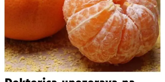 Doktorica upozorava na negativni ekefat mandarina: Evo ko ih nikako ne bi trebao jesti