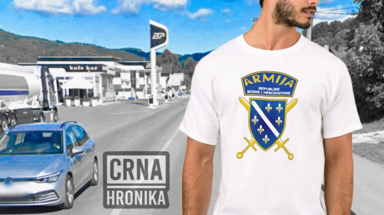 Adnanu policija u Doboju oduzela majicu sa grbom Armije BiH: “Htjeli su da se skidam na ulici”