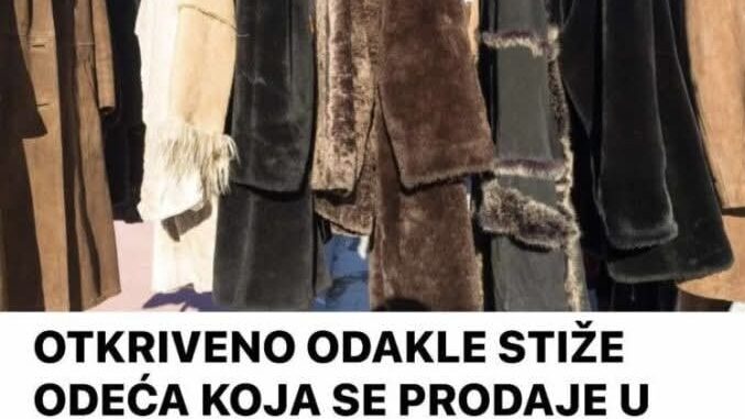 OTKRIVENO ODDALE STIŽE ODJEĆA KOJA SE PRODAJE U SEKEND-HEND RADNJAMA: Ima ih na SVAKOM ćošku, mnogi se tamo oblače OD glave DO pete