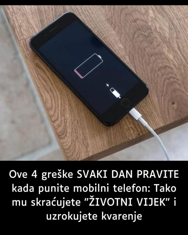 Ove 4 greške SVAKI DAN PRAVITE kada punite mobilni telefon: Tako mu skraćujete “ŽIVOTNI VIJEK”