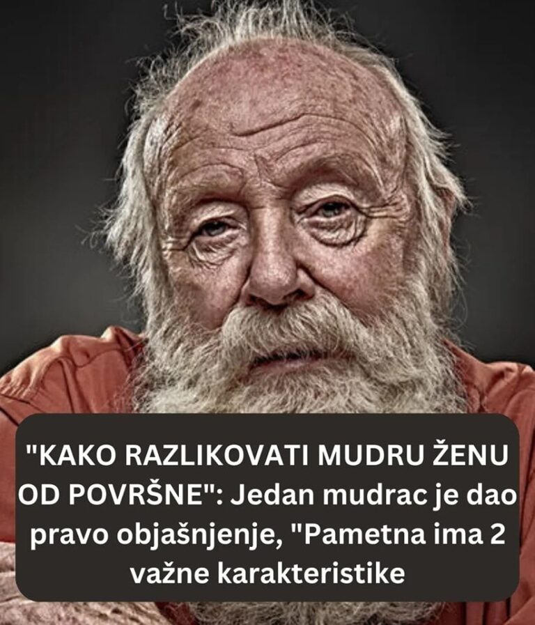 KAKO RAZLIKOVATI PAMETNU I MUDRU ŽENU, OD POVRŠNE I GLUPE: Ovaj mudrac je dao PERFEKTAN odgovor!