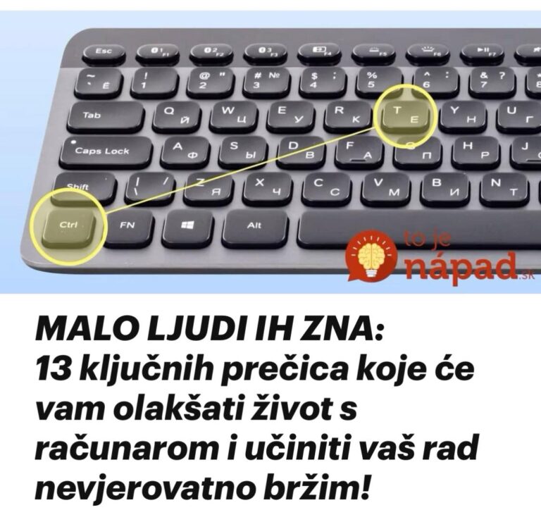 MALO LJUDI IH ZNA: 13 ključnih prečica koje će vam olakšati život s računarom i učiniti vaš rad nevjerovatno bržim!