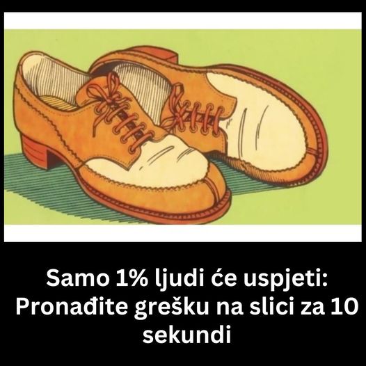 Samo 1% ljudi će uspjeti: Pronađite grešku na slici za 10 sekundi