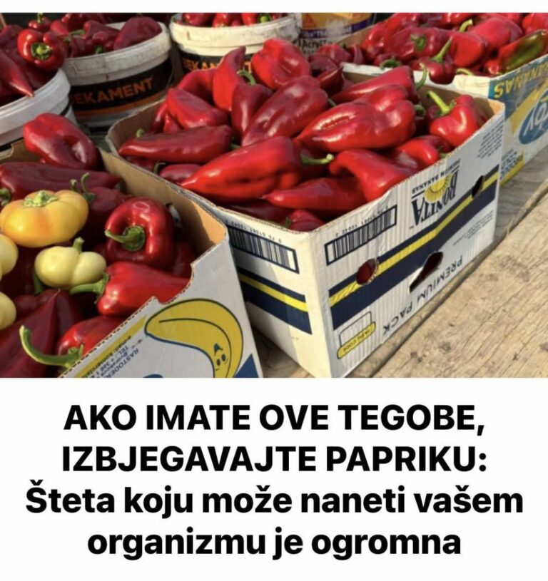 AKO IMATE OVE TEGOBE, IZBJEGAVAJTE PAPRIKU: Šteta koju može naneti vašem organizmu je ogromna