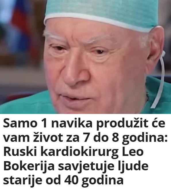 Samo 1 navika produžit će vam život za 7 do 8 godina: Ruski kardiokirurg Leo Bokerija savjetuje ljude starije od 40 godina
