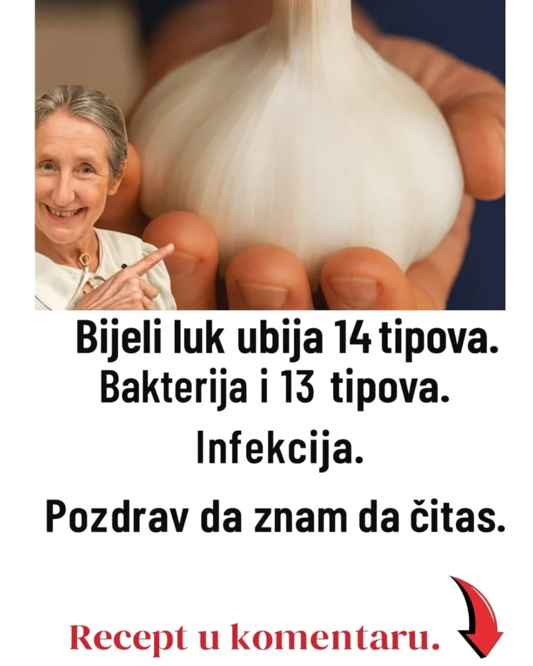 Bijeli luk: Prirodni antibiotik koji uništava infekcije