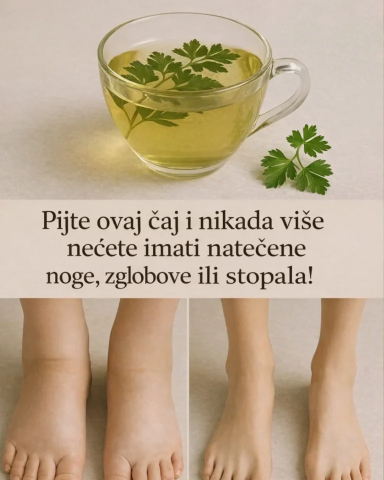 Pijte ovaj čaj i zauvijek se oprostite od otečenih nogu, članaka i stopala