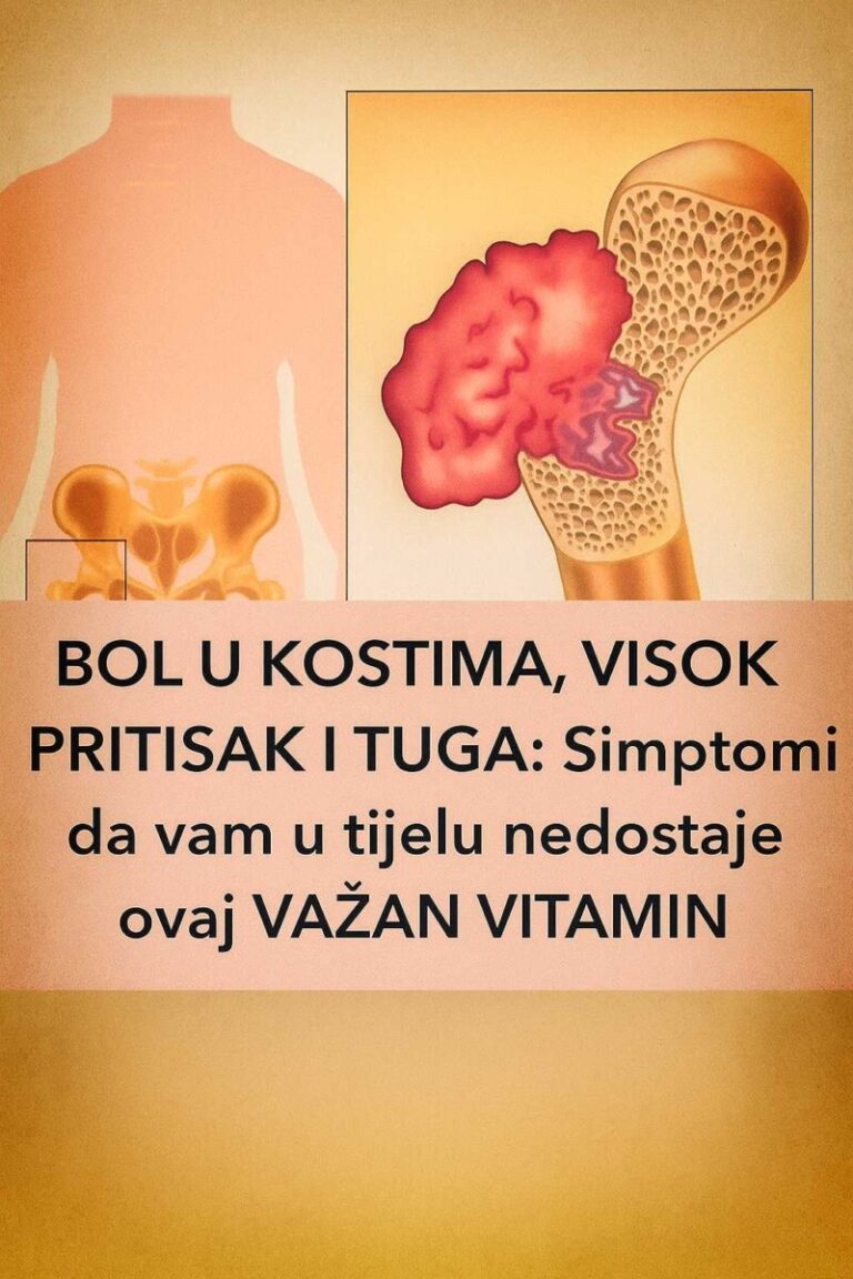 BOL U KOSTIMA, VISOK PRITISAK I TUGA: Simptomi da vam u tijelu nedostaje ovaj VAŽAN VITAMIN