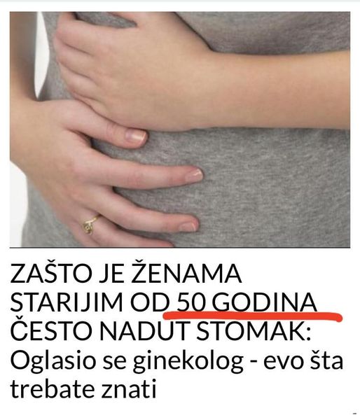 AKO VAM JE ČESTO NADUT STOMAK, OVO MORATE URADITI: Evo kako da se brzo oslobodite bolova i gasova