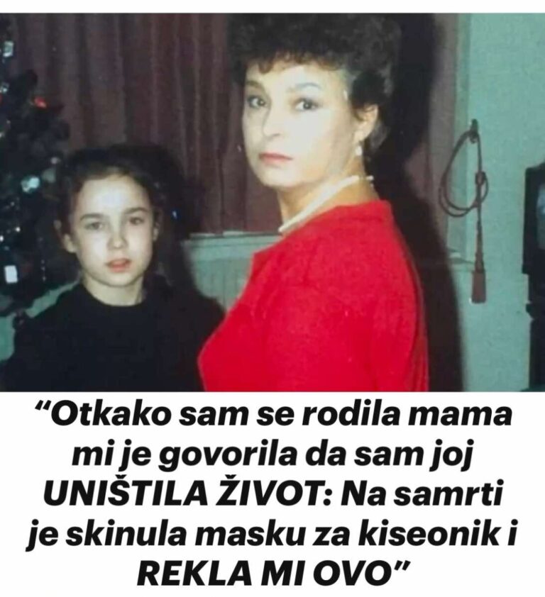 “Otkako sam se rodila mama mi je govorila da sam joj UNIŠTILA ŽIVOT: Na samrti je skinula masku za kiseonik i REKLA MI OVO”
