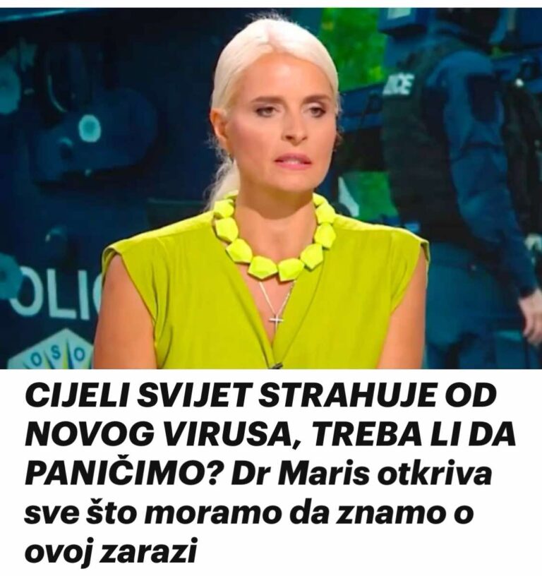 CIJELI SVIJET STRAHUJE OD NOVOG VIRUSA, TREBA LI DA PANIČIMO? Dr Maris otkriva sve što moramo da znamo o ovoj zarazi