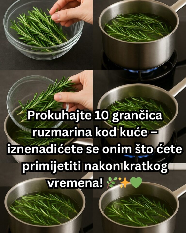 Prokuhajte 10 grančica ruzmarina kod kuće – iznenadit ćete se onim što ćete primijetiti nakon kratkog vremena