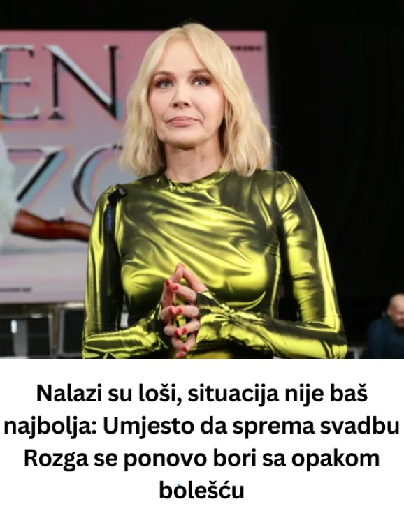 Nalazi su loši, situacija nije baš najbolja: Umjesto da sprema svadbu Rozga se ponovo bori sa opakom bolešću