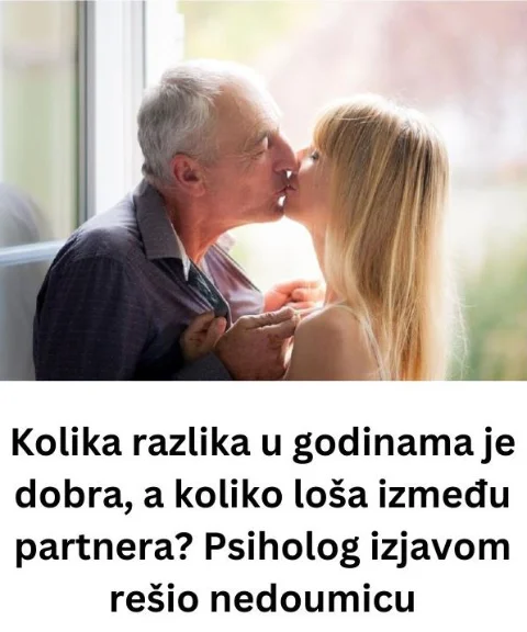 Kolika razlika u godinama je dobra, a koliko loša između partnera? Psiholog izjavom rešio nedoumicu