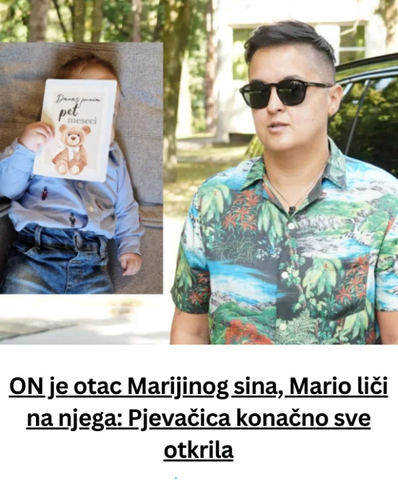 ON je otac Marijinog sina, Mario liči na njega: Pjevačica konačno sve otkrila
