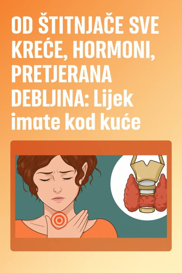 OD ŠTITNJAČE SVE KREĆE, HORMONI, PRETJERANA DEBLJINA: Lijek imate kod kuće