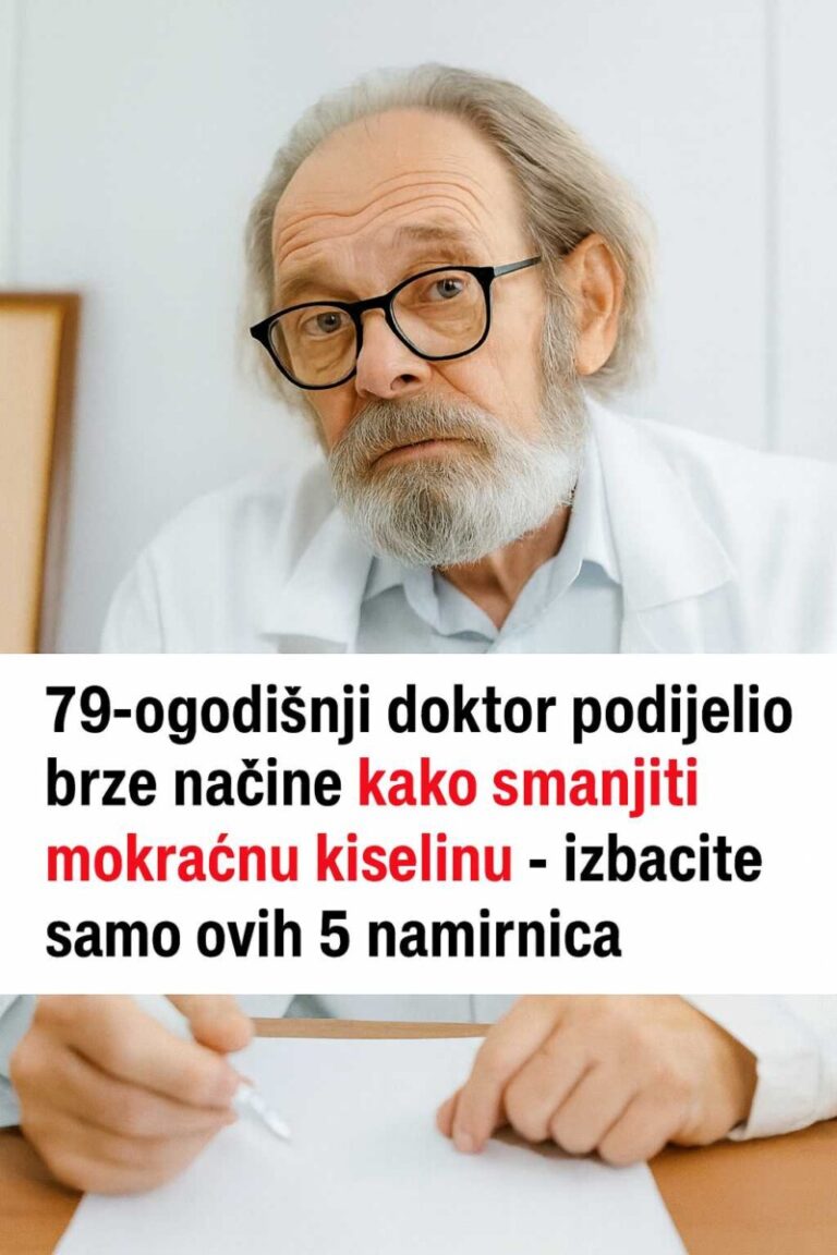Iskusan doktor otkriva kako prirodno smanjiti mokraćnu kiselinu