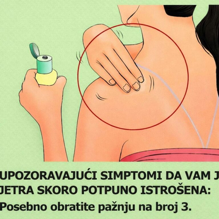 UPOZORAVAJUĆI SIMPTOMI DA VAM JE JETRA SKORO POTPUNO ISTROŠENA: Posebno obratite pažnju na broj 3