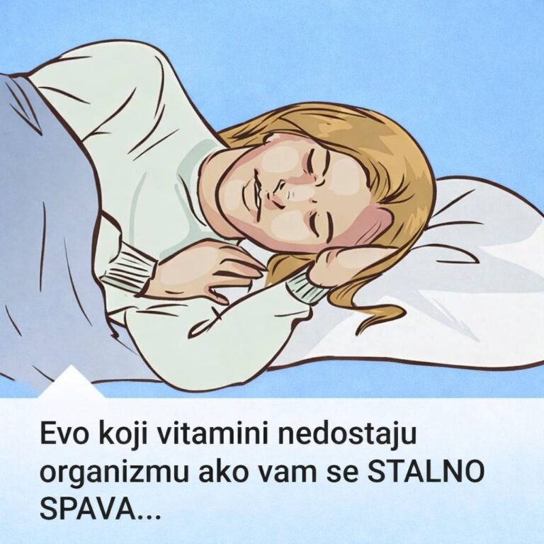 Evo Koji Vitamini Nedostaju Organizmu Ako Vam Se STALNO SPAVA..