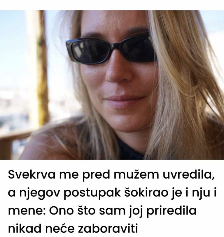 Svekrva me pred mužem uvredila, a njegov postupak šokirao je i nju i mene: Ono što sam joj priredila nikad neće zaboraviti