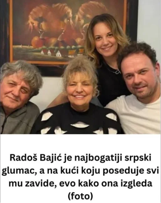Radoš Bajić je najbogatiji srpski glumac, a na kući koju posjeduje svi mu zavide, evo kako ona izgleda (foto)
