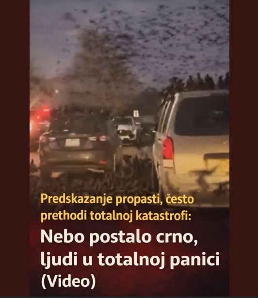 “Predskazanje propasti, često prethodi totalnoj katastrofi”: Nebo postalo crno, ljudi u totalnoj panici (Video)