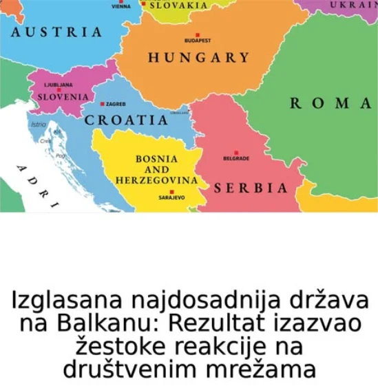 Izglasana najdosadnija država na Balkanu: Rezultat izazvao žestoke reakcije na društvenim mrežama