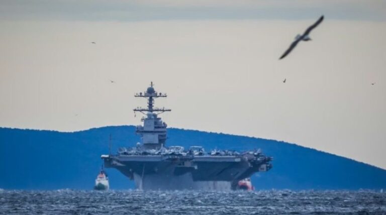 U Split uplovio najveći ratni brod u povijesti: Amerikanci se zahvalili Hrvatskoj na gostoprimstvu