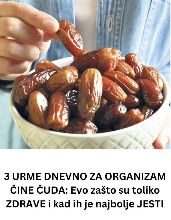 3 URME DNEVNO ZA ORGANIZAM ČINE ČUDA: Evo zašto su toliko ZDRAVE i kad ih je najbolje JESTI
