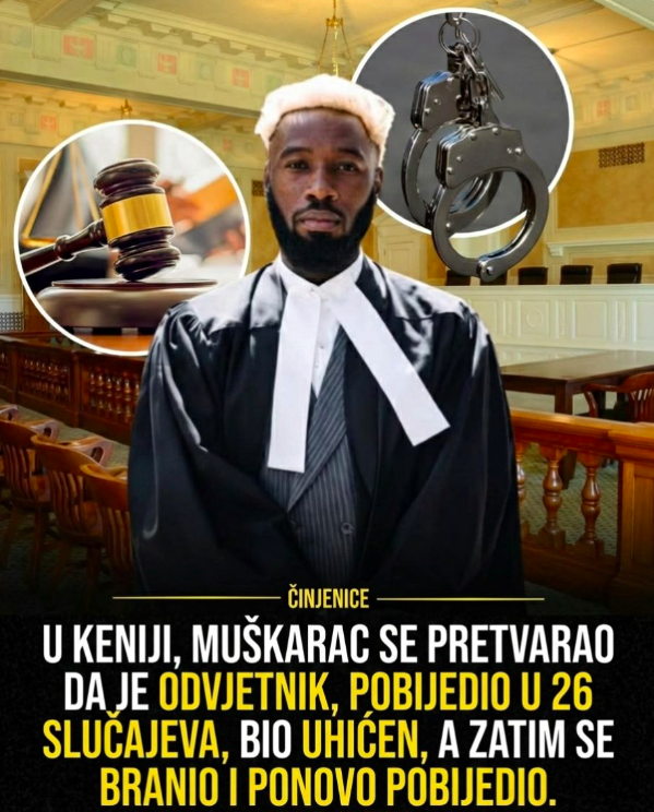 Dobio 26 slučajeva kao LAŽNI advokat… nastavak priče je još luđi